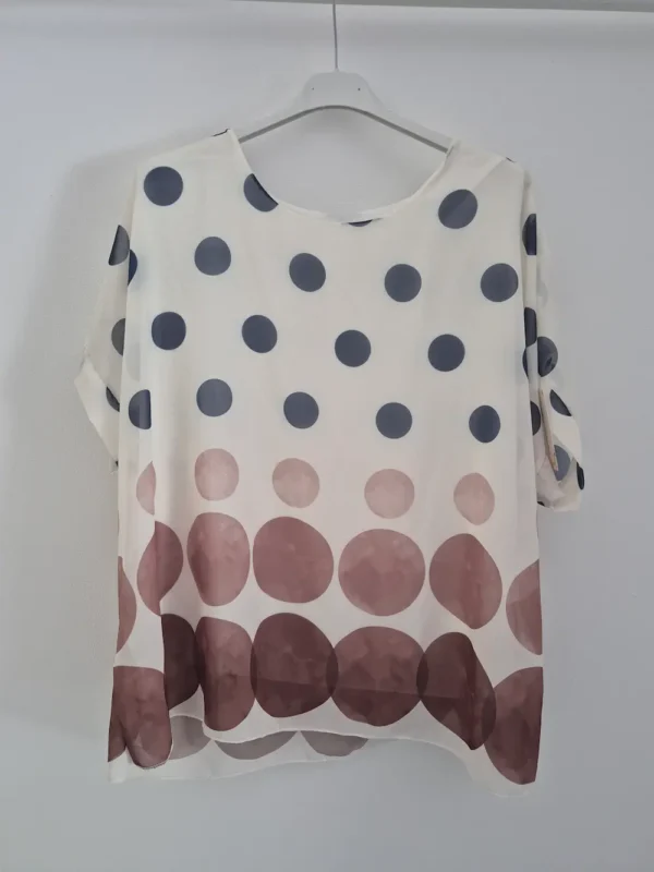 20260521_155525 Blouse à pois en voile doublé