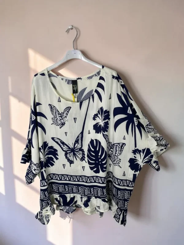 Blouse Imprimée Tropicale
