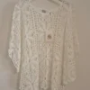 top maille ajouré