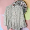 Gilet maille ajouré